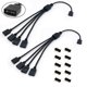 thumbnail image 2 of Cable splitter ARGB Jstincal 1 a 4, 5 V, 3 pines hembra a hembra, 2 of 3