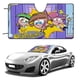 thumbnail image 1 of Los Padrinos Mágicos Parasol para Parabrisas Delantero Protector Plegable, Visera Solar para Auto Bloquea Rayos UV Mantiene tu Vehículo Fresco 130cm*70cm, 1 of 6
