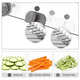 thumbnail image 3 of Mandolina Cortador Verduras Rallador Verduras Picador Cocina, 3 of 7