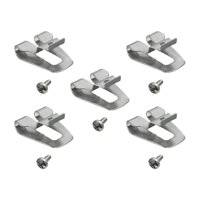 Magideal - Reemplazo De Clip De Cinturón De Taladro De 5 Piezas, Gancho De Clip De Cinturón Inalámbrico Conveniente Y Compacto De Fácil Instalación Para Herramie