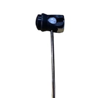 Bothyi - Pedal De Bombo Durable Ligero Pedal De Tambor Batidor Piezas De Repuesto De Tambor Negro