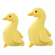 thumbnail image 2 of 2 Uds., Mu?eco De Pato De Peluche Infantil, Decoración, 30cm, Amarillo, 40cm, Amarillo, 2 of 4