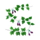 thumbnail image 1 of Planta Colgante De Ratán Verde De Flores Artificiales, Ratán Falso Para El Hogar, Boda, Berenjena, 1 of 3