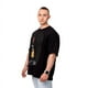 thumbnail image 3 of Polera Hombre Oversize Estampado It Negro Talla L, 3 of 5