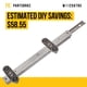 thumbnail image 4 of Estante para platos Slide Track Rail PartsBroz W11259785, lado izquierdo, 4 of 7