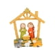 thumbnail image 3 of Figura De Belén De Navidad Con LED, Decoración Navideña De Resina Para Repisa De Chimenea Interior, 3 of 5
