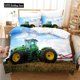 thumbnail image 1 of v41 Bed Sheets Bedclothes Duvet Cover Set Retro Motorcycle Tractor Bed Cover Bedroom Comforter Set Queen Size Fashion Personality Bedding New 3-Piece Bedding Set (1 Duvet Cover + 2 Pillow Shams) Bed S, 1 of 5