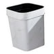 thumbnail image 5 of Papelera De Baño Pequeña, Cesta De Basura Cuadrada De 14L Para Inodoro, Hogar, Sala De Estar, Color Blanco, 5 of 5