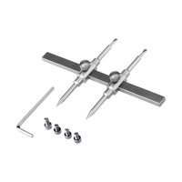 Magideal - Llave De Reparación De Cristal De Cámara Para Lentes De 10Mm-130Mm Herramienta De Apertura De Lentes Dslr Portátil Llave De Lentes Multifuncional Para