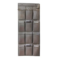 Importclick - Organizador Colgante Ropa Zapatero 16 Espacios