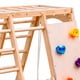 thumbnail image 2 of Juego de madera XL cubículo Doble escalada Cllimbing resbalín Kiddy WCFS-6 - ZF-PP-001, 2 of 3