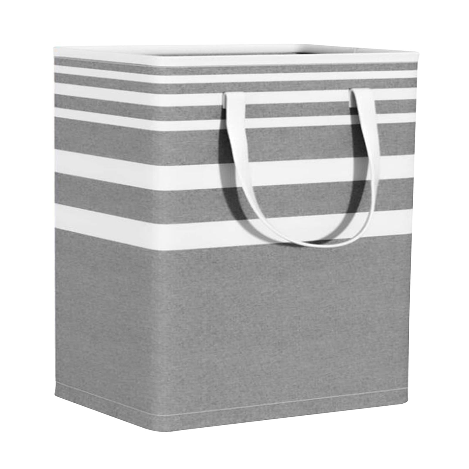 Bothyi - Cesto De Ropa Cesta De Almacenamiento Organizador Plegable Para Almohadas Bolso Artículos De Tocador 100ml Y Ancho Gris