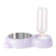 thumbnail image 2 of Dispensador Automático Del Cuenco Del Agua Del Alimento Del Gato Del Perro Del Alimentador Automático Del Animal Doméstico Púrpura, 2 of 5