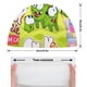 thumbnail image 2 of Om Nom Gorro de Natación de Licra, Gorro de Baño de Tela Cómoda, Gorro Elástico Antideslizante para Hombres, Mujeres y Niños, 2 of 6