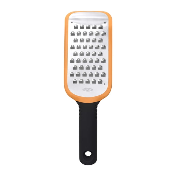 Rallador OXO Good Grips grabado en naranja grueso