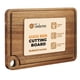 thumbnail image 1 of Tabla de cortar Timberro 30x20x2 cm de madera de acacia con mangos, 1 of 7