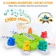 thumbnail image 2 of Juego de dominó Mexican Train Yinlo con efectos de sonido, 91 fichas, 2 of 9