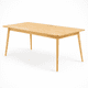 thumbnail image 1 of Mesa Komoro Basic Rectangular 140x80cm, 1 of 2