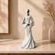 thumbnail image 1 of Figura Decorativa Mujer Berna Night Silver, 1 of 6