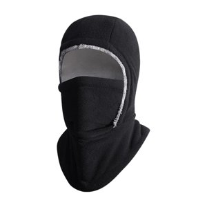 Magideal - Balaclava Invierno Gorro Térmico Máscara Facial Bufanda Cuello Resistente Viento Protección Adecuada Para Deportes Exteriores Ciclismo Esquí Pesca Sen Negro