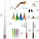 thumbnail image 3 of Juguete Caña Para Gato 2 Telescópica 94 Cm Y 124 Cm Con 11 Accesorios, 3 of 3