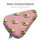 thumbnail image 4 of Aguacate Funda de Asiento de Bicicleta Impermeable, Cojín Elástico Suave, Protector contra Lluvia, Polvo y UV, 4 of 6