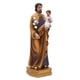thumbnail image 2 of Estatuas De San José Y El Ni?o Jesús De 8 Pulgadas, Decoración De Mesa Para El Hogar, 2 of 2