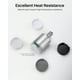 thumbnail image 3 of Filamento para impresora 3D ELEGOO PC de 1,75 mm, transparente, 1 kg, 3 of 3