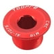 thumbnail image 2 of Tornillo De Bielas Perno De Fijación De Manivela Resistente Para Accesorios De Piezas De Bicicleta Ciclismo Rojo, 2 of 5