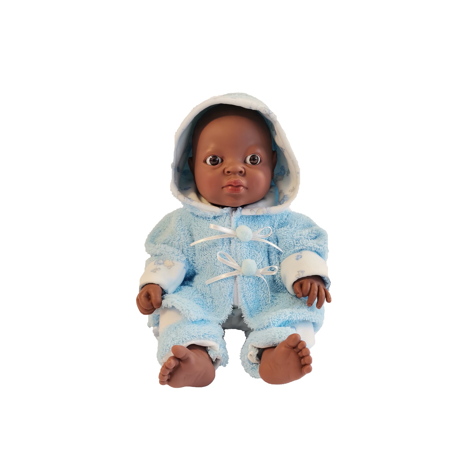 Seigard - Recién Nacida Niña Tez Morena 30 Cm. Vestida