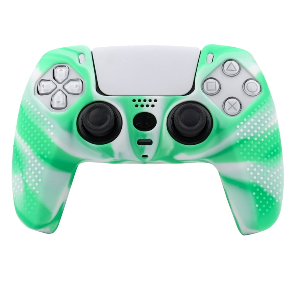 Genérico - Funda Protectora De Silicona Antideslizante Para Joystick Compatible Con El Mando De Playstation 5 - Funda De Agarre Duradera Para Gamepad Accesorios-verde
