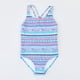 thumbnail image 2 of Traje de Baño Niña Kids Color Turquesa Corona, 2 of 5