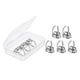 thumbnail image 5 of 8pcs Metal Guitar Finger Picks Guitarras Bajas Fingerpicks Silver Large, 5 of 5