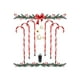 thumbnail image 1 of Pack 6 Bastones De Caramelo Grandes Para Exteriores de Navidad con Panel Solar, 1 of 3