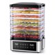 thumbnail image 1 of Deshidratador de Alimentos Tupoyi con 8 Bandejas de Acero Inoxidable y Temporizador de 48H, 1 of 7