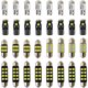 thumbnail image 1 of Kit LED interior para auto Yoper, 32 unidades, T10, 29/31/41 mm, 6000 K, 1 of 3