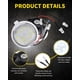 thumbnail image 3 of Luces LED para espejos laterales Asgohme para Ford F150 Explorer, 3 of 7