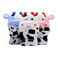 Genrico - Set 2 Mordedor Guante Rasca Encia Manopla Divertido Bebe Lau