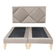 thumbnail image 2 of Cama Deluxe King Beige Felpa, 2 of 3