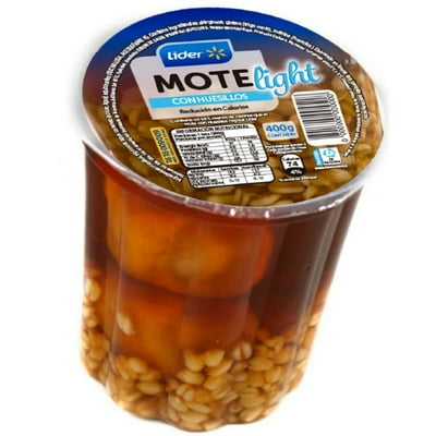 Postre Preparado Mote Con Huesillos Light 1 Un 400 G Lider