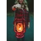 thumbnail image 5 of Linterna Hurricane Stansport 12 (30 cm) en forma de globo de cristal de metal rojo, 5 of 9