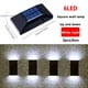 thumbnail image 1 of Solar Up Down Wall Light, IP65 Waterproof LED Wall Mounted Exterior Light Fixture For Garden Patio Yard Deck Fence Garage, 1 of 3
