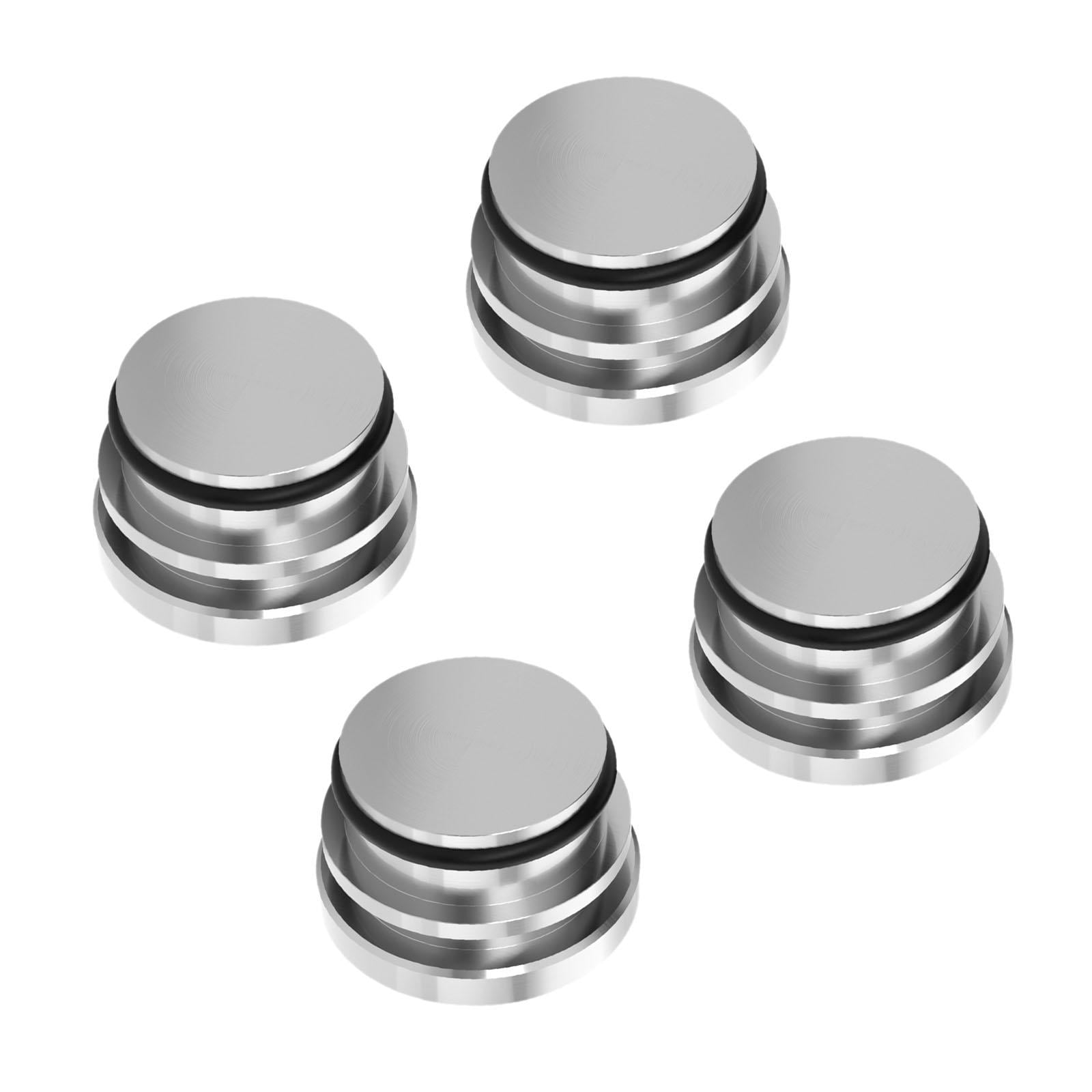 Magideal - 4 Uds 12v Tapa Del Enchufe Del Encendedor De Cigarrillos, Tapa Del Enchufe Del Encendedor Del Coche, Fácil De Instalar, Tapas De Repuesto Para Toma De