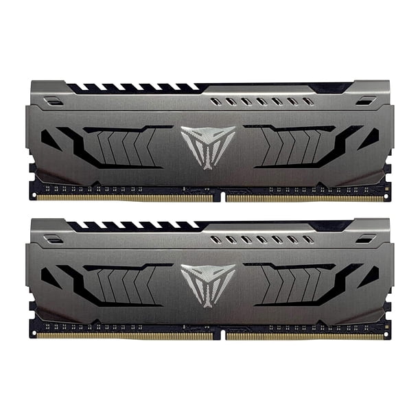 PATRIOT DDR4-3200 16GB (8GB×2枚) CL16 Memoria RAM Patriot Viper Steel 16 GB (2x8 GB) DDR4 3200 MHz CL16