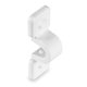 thumbnail image 1 of Clamp Rubbermaid FG3D30LWWHT en forma de C, blanco, 20 unidades, 1 of 1