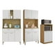thumbnail image 1 of Combo Mueble para Microondas Orion, Mueble de Cocina Kyra y Mueble de Cocina Kris K020604, 1 of 10