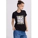 thumbnail image 2 of Polera Mujer Básica Print Negro - ll, 2 of 4