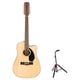 thumbnail image 1 of Guitarra eléctrica acústica Fender de 12 cuerdas CD-60SCE-12 Walnut, 1 of 9