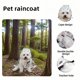 thumbnail image 2 of Poncho de lluvia para perro BUBBLE-FLY Talla Mediana Transparente 4-8 lb (1,8-3,6 kg), 2 of 9