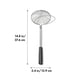 thumbnail image 2 of Skimmer Spider Scoop & Strain OXO Good Grips de acero inoxidable, 2 of 6